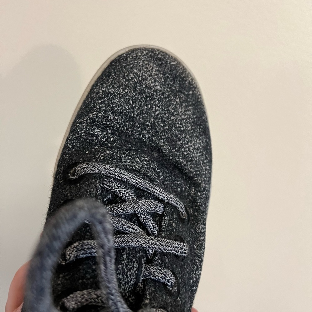Allbirds Women's Wool Runner-up Mizzles in Natural Grey 8 - Picture 7 of 14